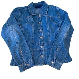 Vintage Bill Blass Women jeans jacket Jeanswear